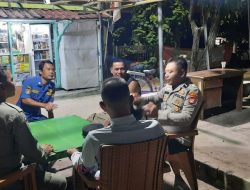 Kolaborasi Polri dan Instansi Terkait Laksanakan Sambang Malam di Pulau Pari