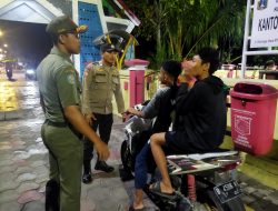 Polsek Kep. Seribu Utara Ciptakan Sitkamtibmas Kondusif dengan Patroli Malam