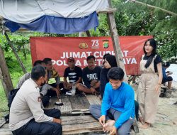 Undang Karang Taruna, Polsek Kep. Seribu Selatan Gelar Jumat Curhat di Saung Bintang