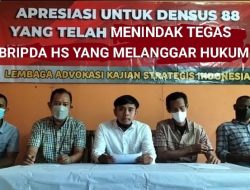 Publik Apresiasi Densus 88 Tindak Bripda HS yang Langgar Hukum