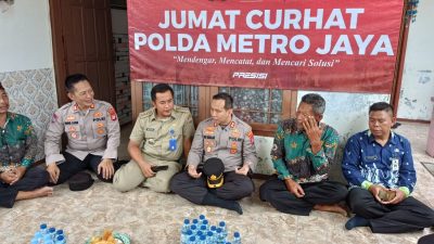 Jumat Curhat di RW.02 Pulau Untung Jawa, Kapolres Serap Aspirasi Masyarakat