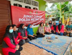 Jumat Curhat Srikandi Polri Bersama Dasawisma RW. 03 Pulau Untung Jawa