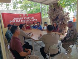 Gagas Event Olahraga di Jumat Curhat, Polsek Kep. Seribu Utara Tegaskan Dukungan Para Remaja