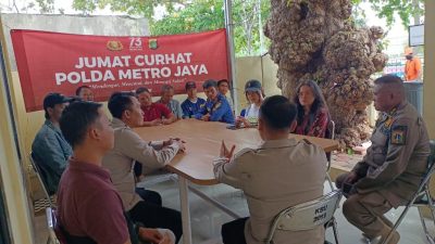 Gagas Event Olahraga di Jumat Curhat, Polsek Kep. Seribu Utara Tegaskan Dukungan Para Remaja