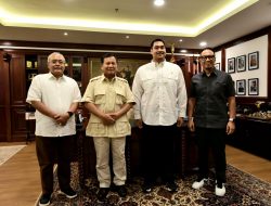 Menhan Prabowo Terima Kunjungan Menpora Dito, Sampaikan Harapan Semangat Baru untuk Kemajuan Bangsa