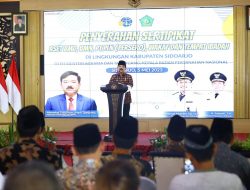 PTSL Telah Naikkan Perekonomian Masyarakat Sidoarjo