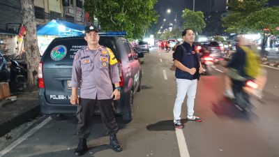 Antisipasi Kejahatan Saat Jam Pulang Kerja, Polsek Metro Tamansari Gelar Strong Point