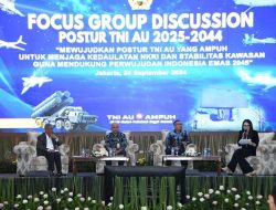 Kasau Tegaskan Kesiapan TNI AU Menghadapi Ancaman Hibrida dan Modernisasi Alutsista dalam FGD Postur 2025-2044