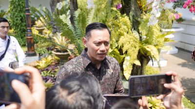 Menteri AHY Hadiri Santap Siang Bersama Presiden Jokowi di Istana Merdeka