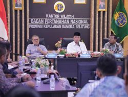 Menteri Nusron Tegaskan: Tugas Kita Menjaga Tanah Rakyat Tetap Aman di Bangka Belitung