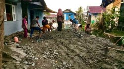 Bantuan Bakhtiar Ahmad Sibarani Mulai Pulihkan Akses Warga Pasar Terandam Bopet